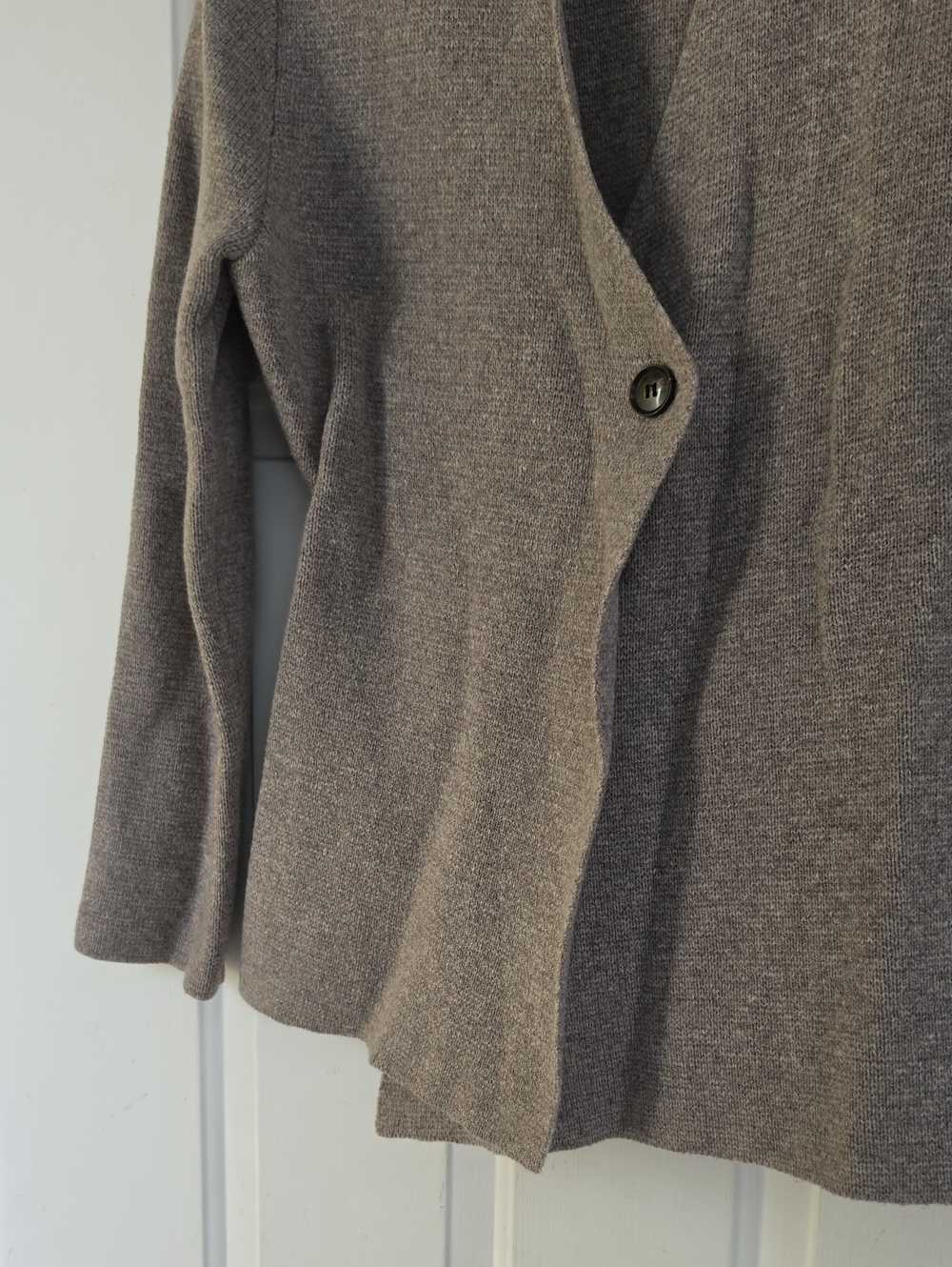 Zara Peplum Wool Knit Blazer - Picture 3 of 11